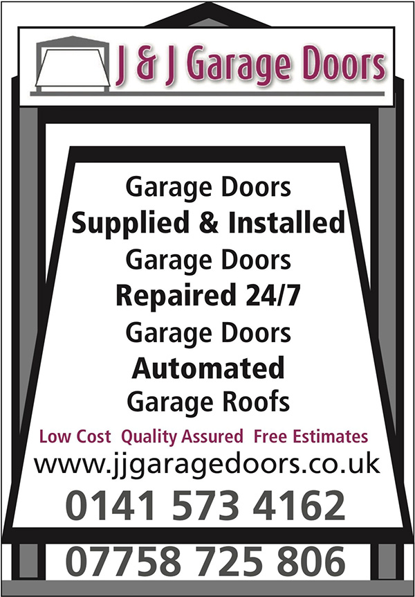0141 573 4162 - Garage Doors Supplued & Installed - 07758 725 906