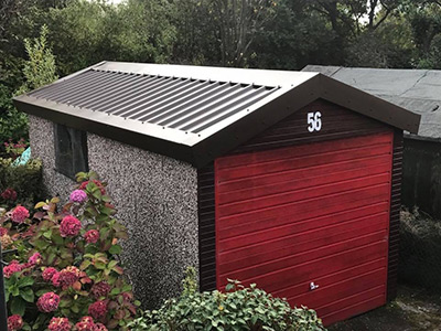 Glasgow Pitched Garage Roof